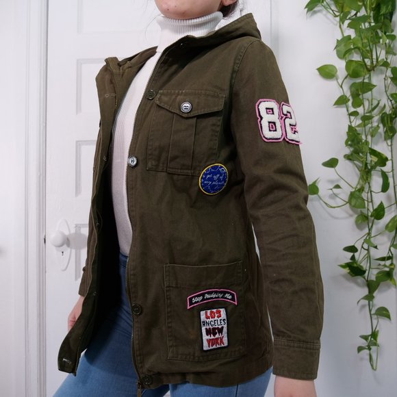 Super cute art pop utility jacket - Picture 3 of 13